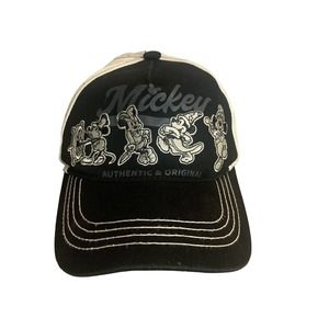 Disney Parks Authentic Original Mickey Mouse Baseball Cap Hat Through The Years